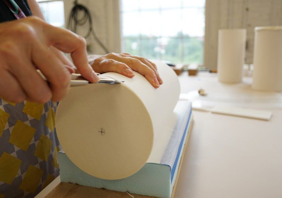 cutting vellum
